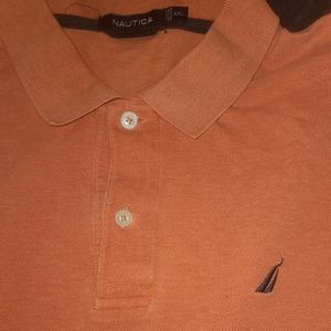 Bright Orange Nautica polo
